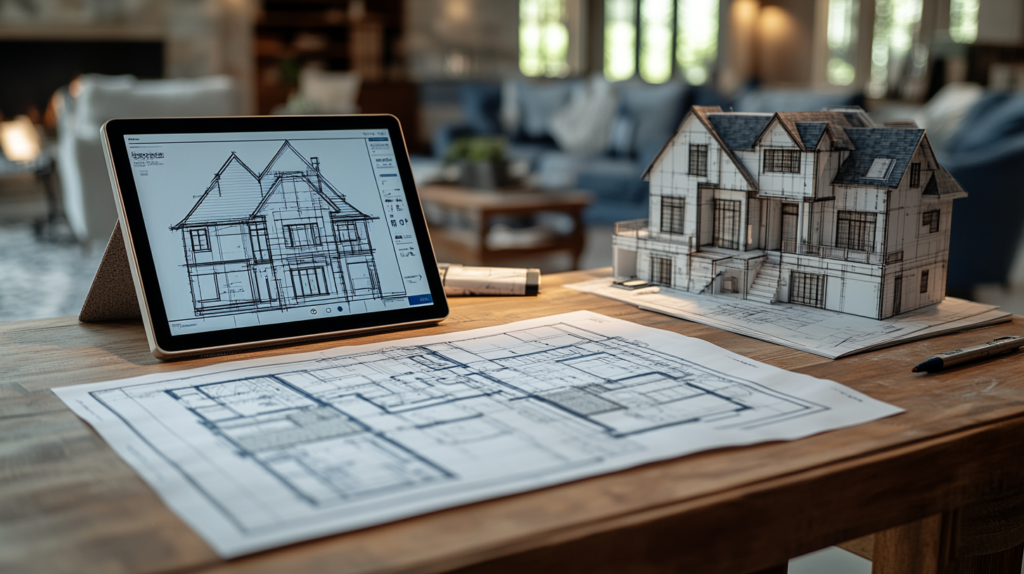 cyfrowy projekt domu